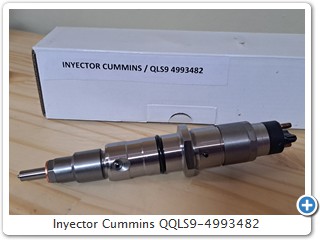 Inyector Cummins QQLS9-4993482. 1